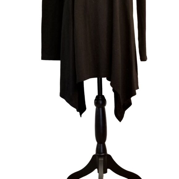 She + Sky Black Trapeze Long Sleeve Dress Size Large 1 0249 - Picture 2 of 7